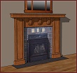 Asheville Custom Fireplace Mantel MAS004FP