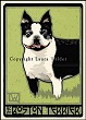 Boston Terrier Print LWDPBT